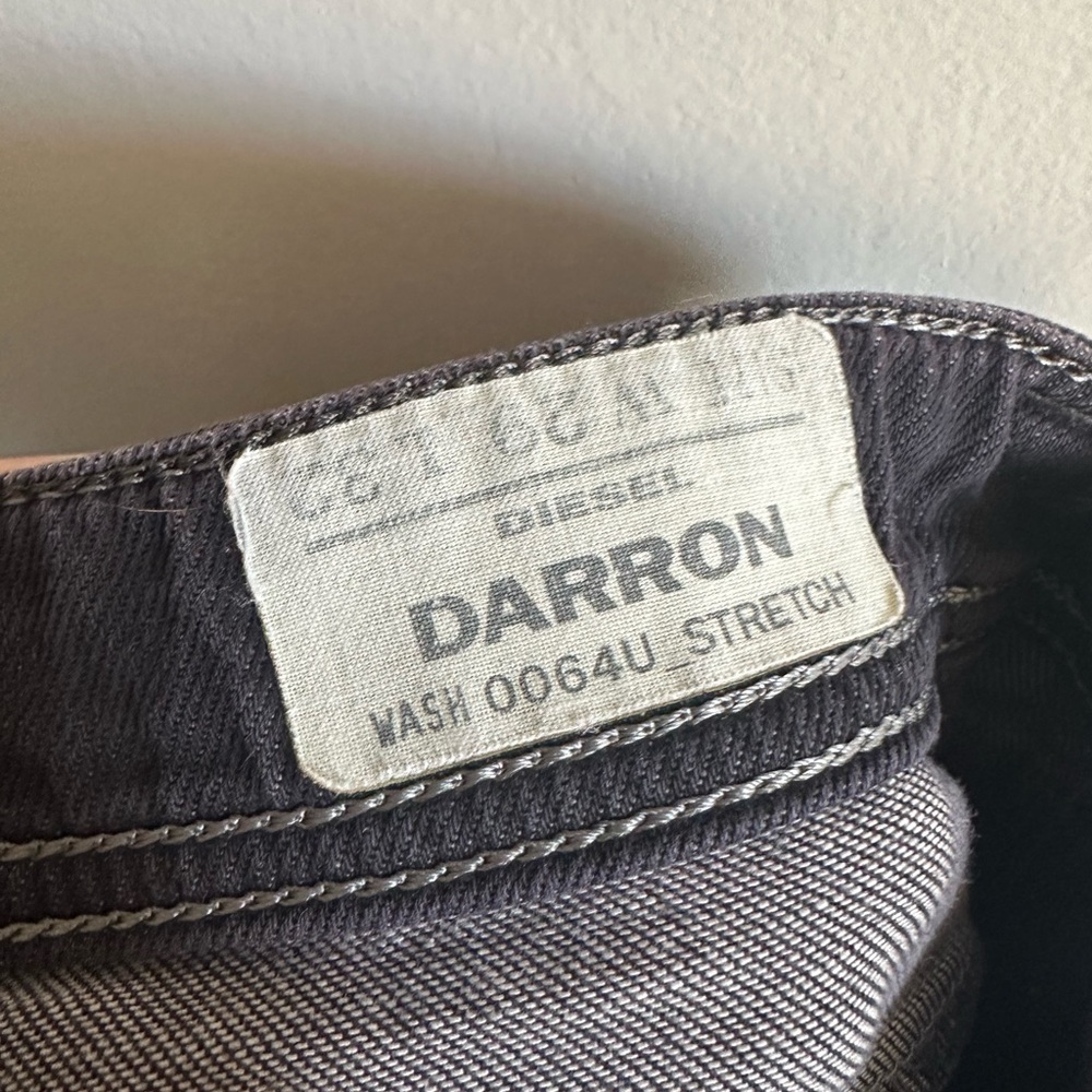 Diesel Purple/Blue Darron Distressed Designer Denim Stretch Jeans size 29 - Picture 6 of 8